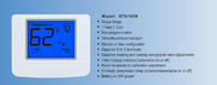 1 Heat 1 Cool Non-Programmable Room Air Conditioner Thermostat 24V For Home
