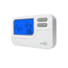 LCD Energy Saving Easy-Operated Programmable Room Thermostat for Heating Element