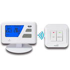 Transmitter / Receiver Wireless RF Thermostat Heating / Cooling Non Programmable