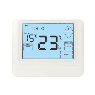 24V Wireless  2 Heat 2 Cool Weekly Programmable Air Conditioner Room Thermostats