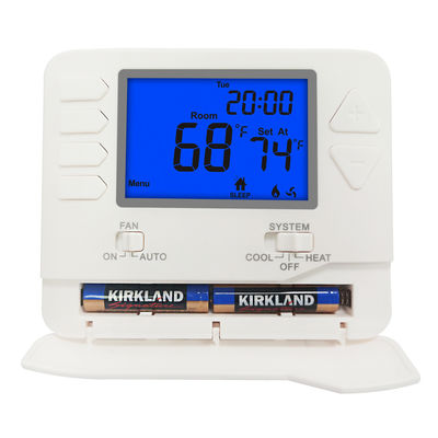 White Non-Programmable Digital Room Thermostat with LCD Display
