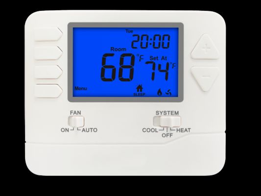 Flame Retardance ABS HVAC Thermostat 0.3KG for Accurate Heating and Cooling Control