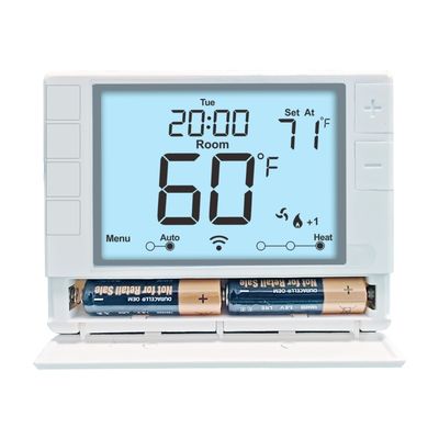 Coiiwsei 24V Battery Heat Pump Thermostat for Precise and Consistent Temperature Control