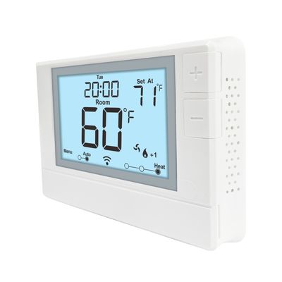 Coiiwsei 24V Adjustable Heat Pump Thermostat for Temperature Control