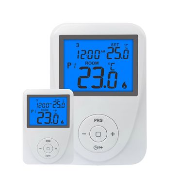White LCD Display Underfloor Heating Room Thermostat for Underfloor Heating Systems Compatibility