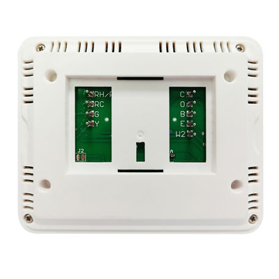 Riseem 1 Amp Per Terminal Load Rating Heat Pump Thermostat for System Operation in Conventional Or Heat Pump Applications