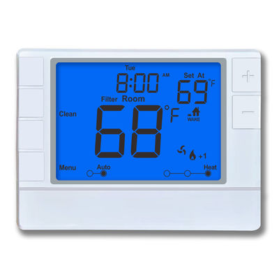 Coiiwsei DC Home air Conditioner Digital Regulation Non Programmable Home Electronic Thermostat for Heat Pump RTH721