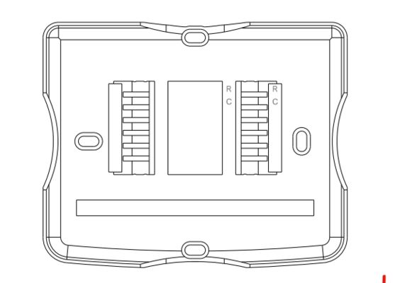 915MHZ PTAC wireless thermostat Conventional or heat pump Room thermostat STN1020RF
