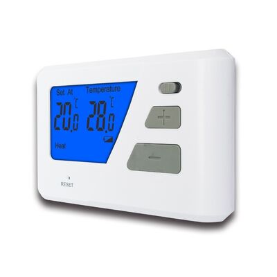 Load Rating 6 2A Wireless PTAC Thermostat Incorporating Receiver 230VAC 50HZ Optimized for Commercial HVAC Applications