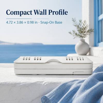 Anti Flammable ABS PC 7 Day Programmable Digital LCD HVAC Thermostat Temperature Control Powered by 2 AAA Alkaline Batteries or 18 30 VAC NEC Class II for Commercial HVAC Systems