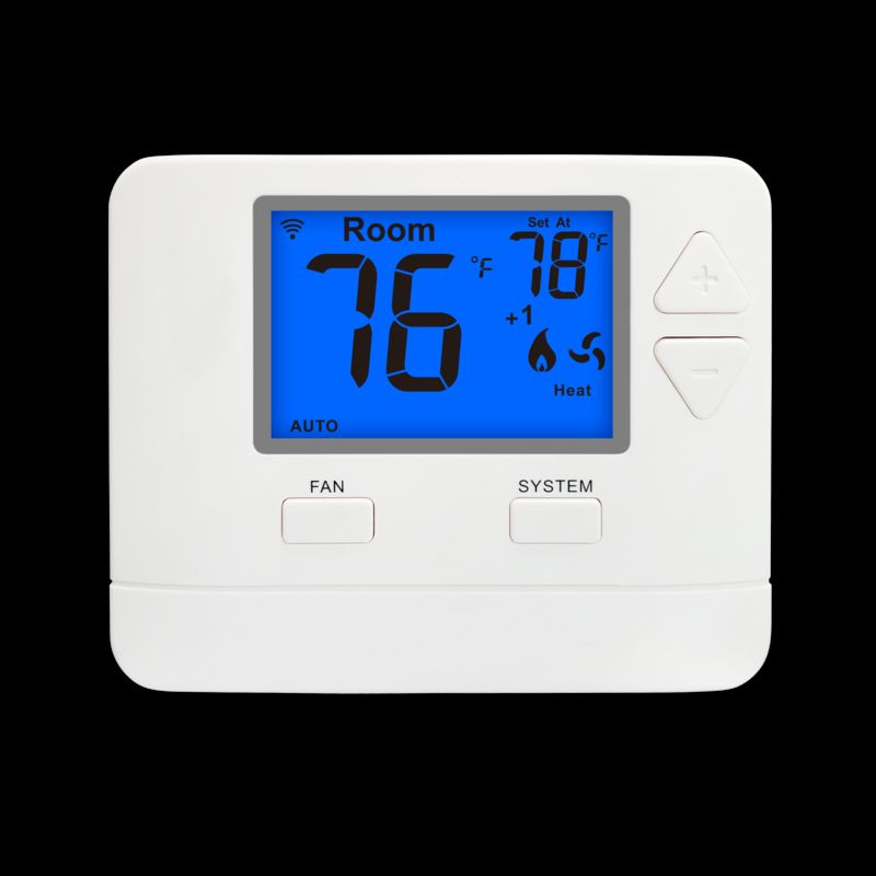 ±1C Accuracy White Heating Room Thermostat for Customized Temperature Settings