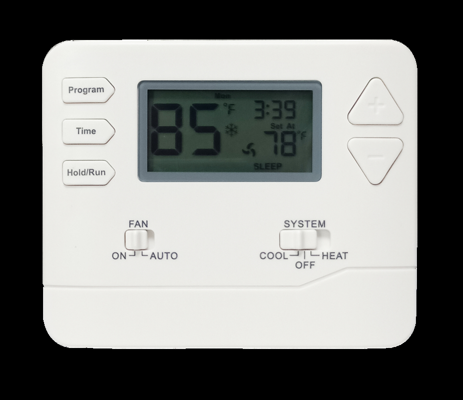 High Accuracy HVAC Temperature Controller with Display Accuracy ±1℉ under 68℉ Voice Control Google Assistant