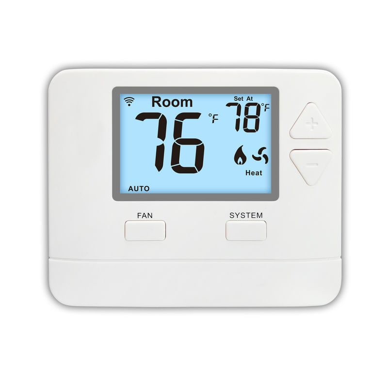 24VAC Or Battery Powered Air Conditioning Thermostat System Intellectual Smart Control Technology