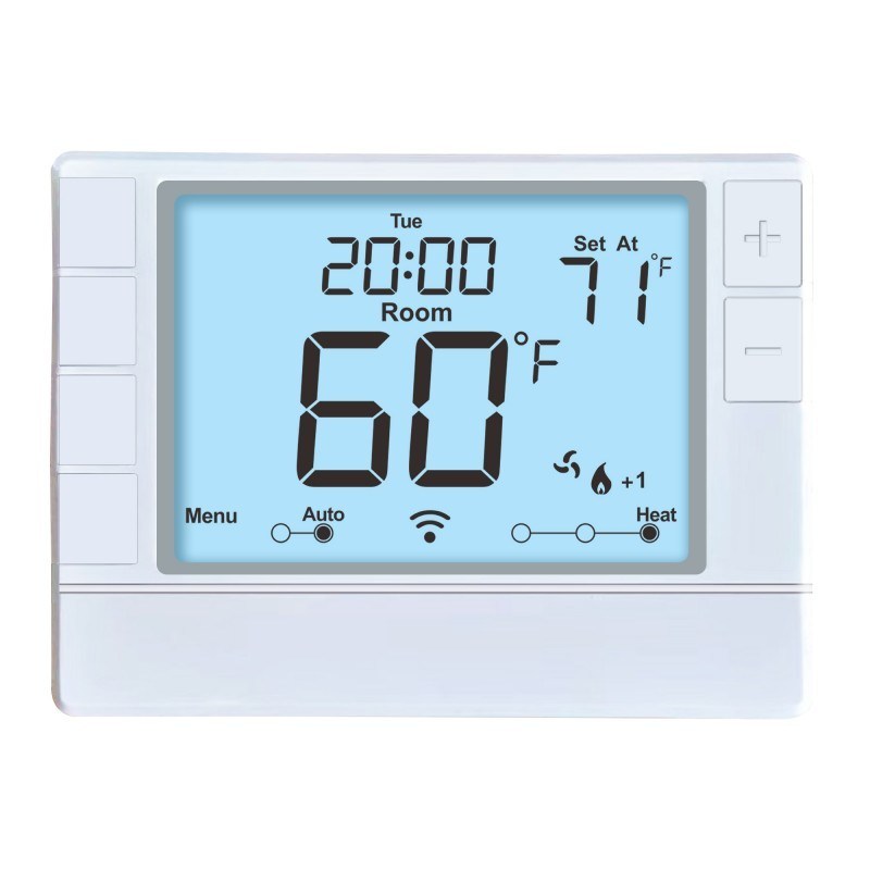 Coiiwsei 24V Adjustable Heat Pump Thermostat for Temperature Control