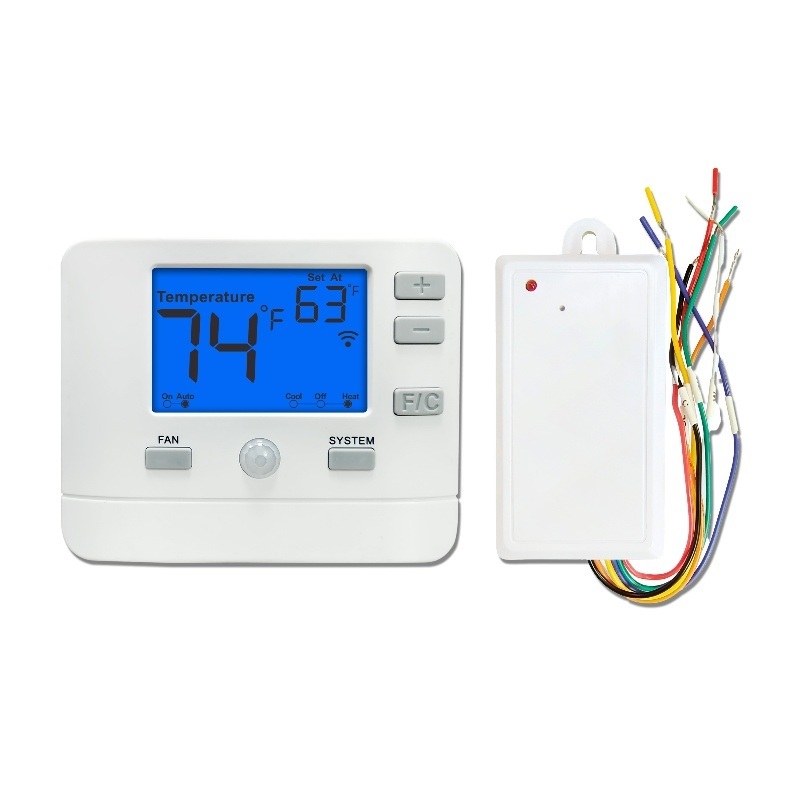 24V RF Non-programmable PTAC Thermostat Smart type Wi-Fi 2.4GHZ Smart Life Works With Alexa