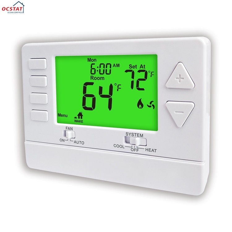 5-1-1 Programmable Digital Room Thermostat For Air Conditioning System