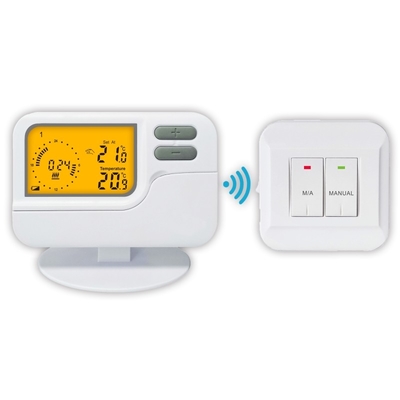 Riseem беспроводной кондиционер 230V RF комната еженедельный программируемый термостат с блокировкой клавиатуры