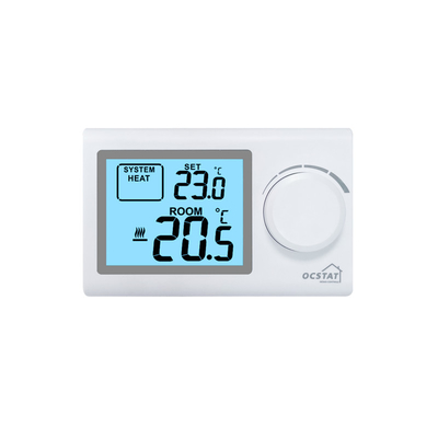 Riseem White Color Shell Digital Non-Programmable Heating Room Thermostat для системы HVAC