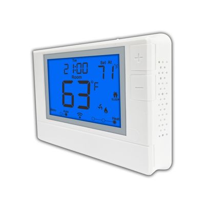 Интеллектуальный контроллер температуры Coiiwsei Blue LCD Display для помещений в отелях и домах
