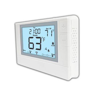 Coiiwsei 1H/1C Heat Pump Wired Programmable Thermostat with 5.00