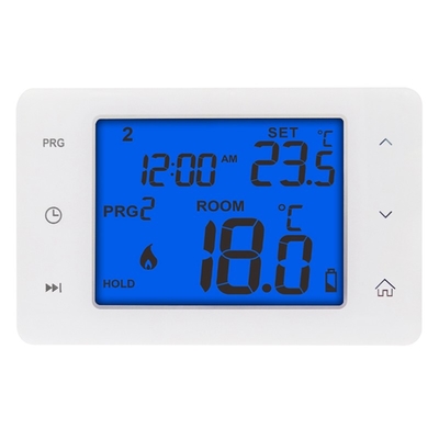 Новый сенсорный дисплей термостат HVAC / цифровой термостат теплового насоса с батареей 2 * AAA