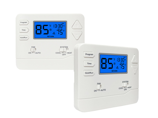 Riseem LCD экран Цифровой комнатный термостат Электронный программируемый контроллер температуры нагрева