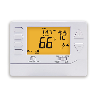 Сенсор Riseem NTC 24V LCD 2 Heat 1 Cool Программируемый центральный лучший домашний термостат