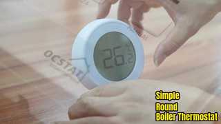 простой круглый термостат для котла